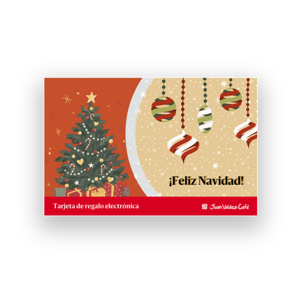 Tarjeta Regalo Feliz Navidad