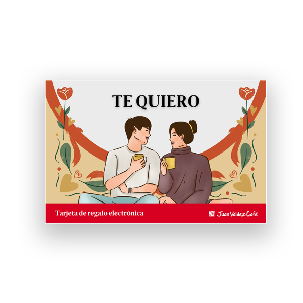 Tarjeta Regalo Te quiero