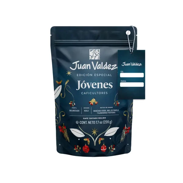 Café Navidad Jóvenes Caficultores Azul 220 gr - Molido