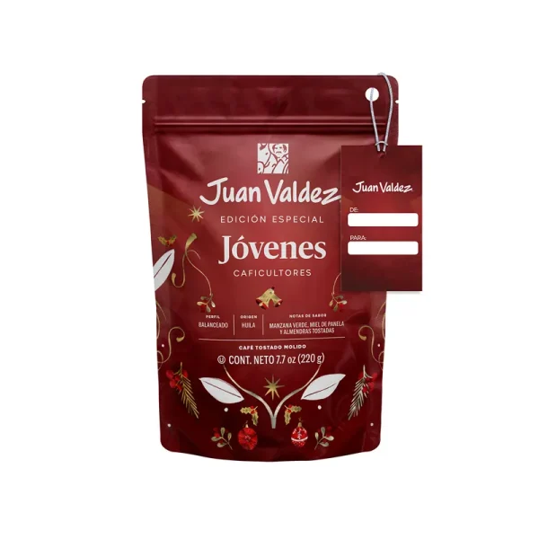 Café Navidad Jóvenes Caficultores Rojo 220 gr - Molido